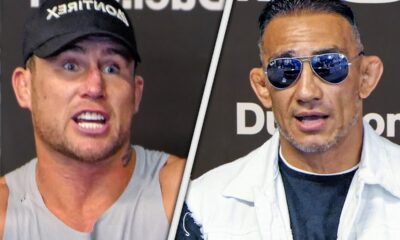 'F*** HIM!!' Darren Till & Tony Ferguson • POST FIGHT PRESS CONFERENCE vs Rockhold | DAZN Boxing
