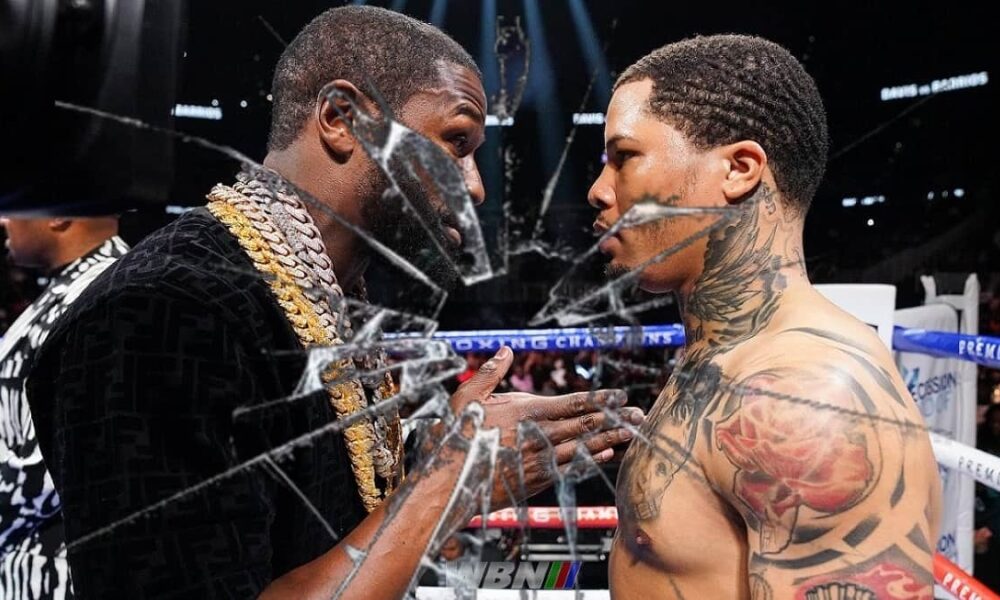 Floyd Mayweather Gervonta Davis split