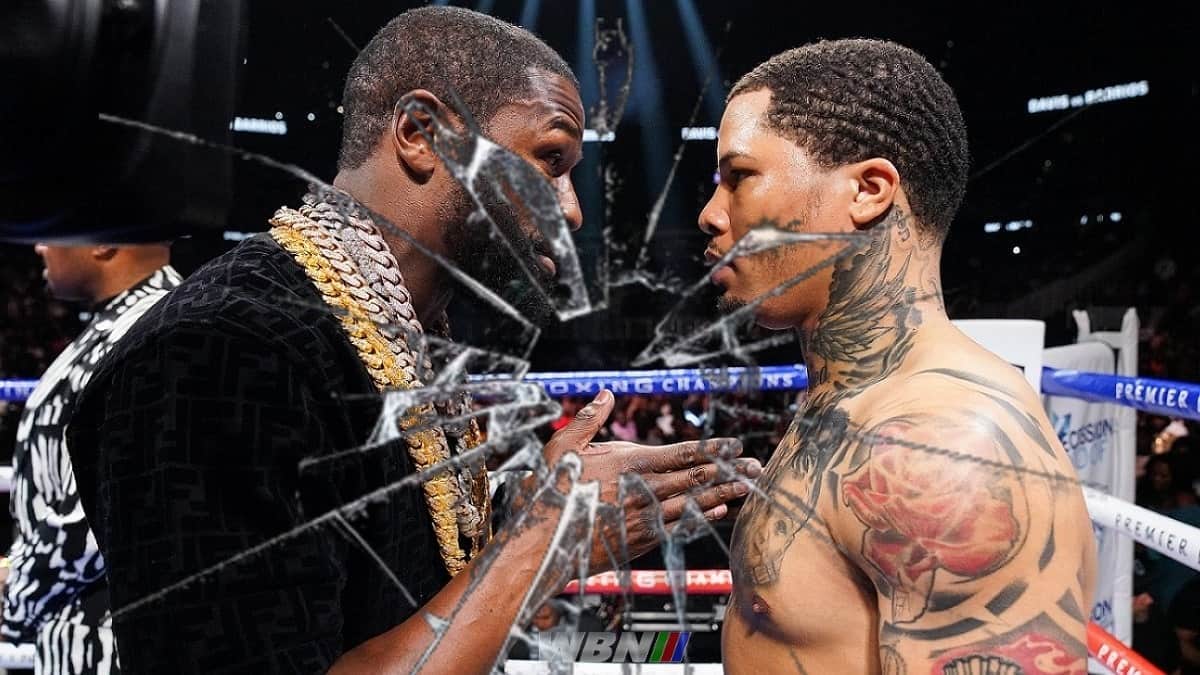 Floyd Mayweather Gervonta Davis split