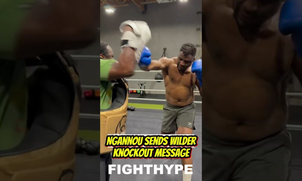 Francis Ngannou SENDS Deontay Wilder BRUTAL KO MESSAGE to settle BIGGEST PUNCHER DEBATE