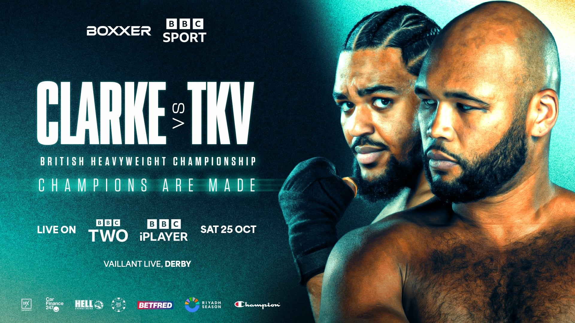 Image: Frazer Clarke - Jeamie TKV: Boxing Back on BBC Primetime on Oct. 25 with a Historic British Heavyweight Title Fight