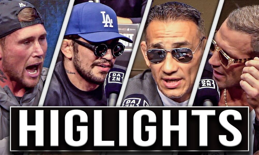 HIGHLIGHTS • Darren Till | Rockhold | Danis | Tony Ferguson | PRESS CONFERENCE | Misfits Boxing