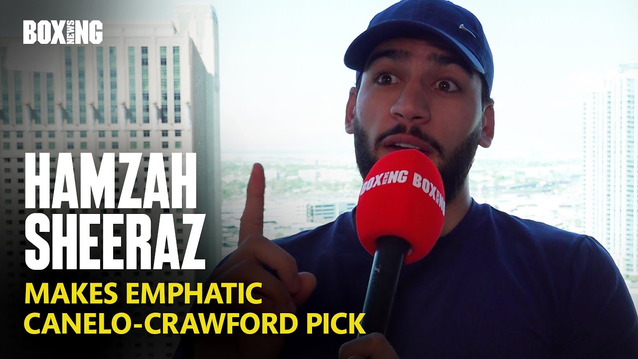 Hamzah Sheeraz Predicts Emphatic Canelo KO Win vs Crawford