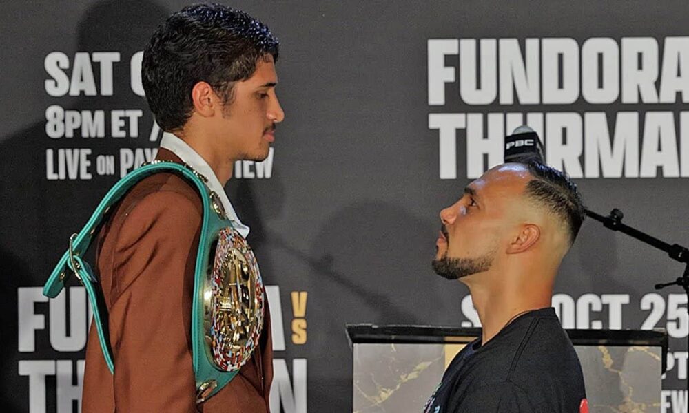 Image: A Gilded Return: Keith Thurman's Comeback for Riches and Legacy Against Sebastian Fundora