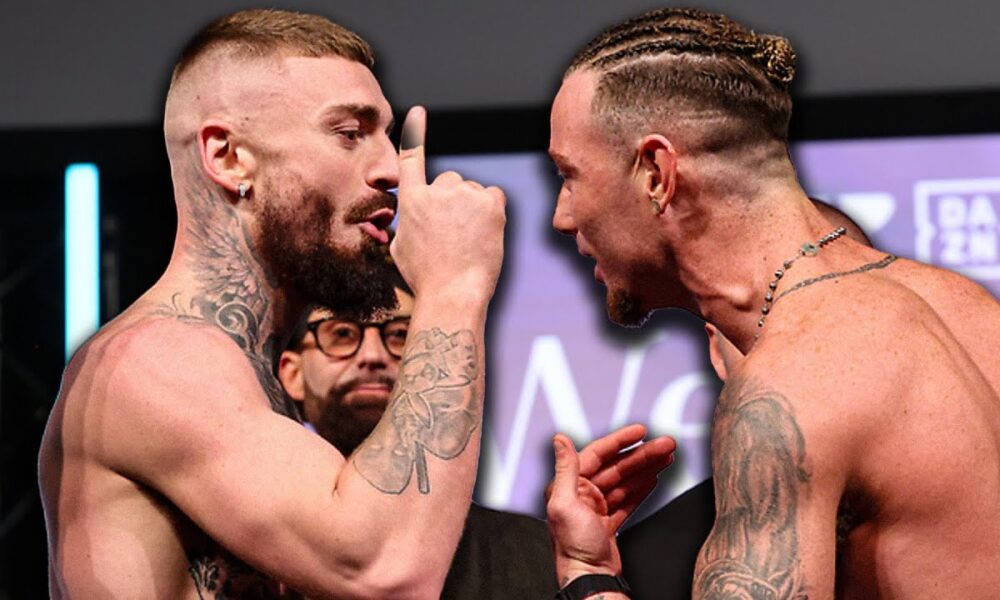 IT'S ON! Lewis Crocker vs Paddy Donovan 2 • WEIGH IN & FACEOFF | Matchroom Boxing