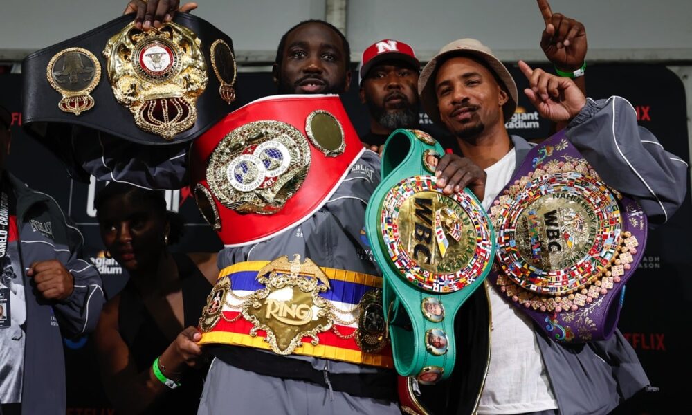 Image: The Selfishness of a King: Terence Crawford Withholding the Torch from Jaron Ennis and David Benavidez