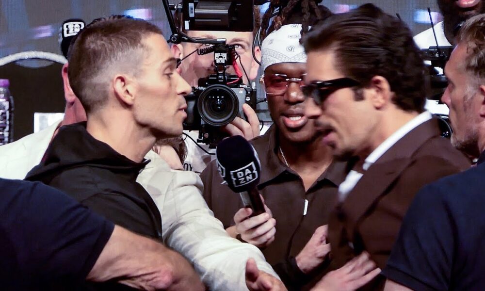 JOEY ESSEX PUSHES NUMEIRO!! | FULL FACEOFF | Misfits Boxing