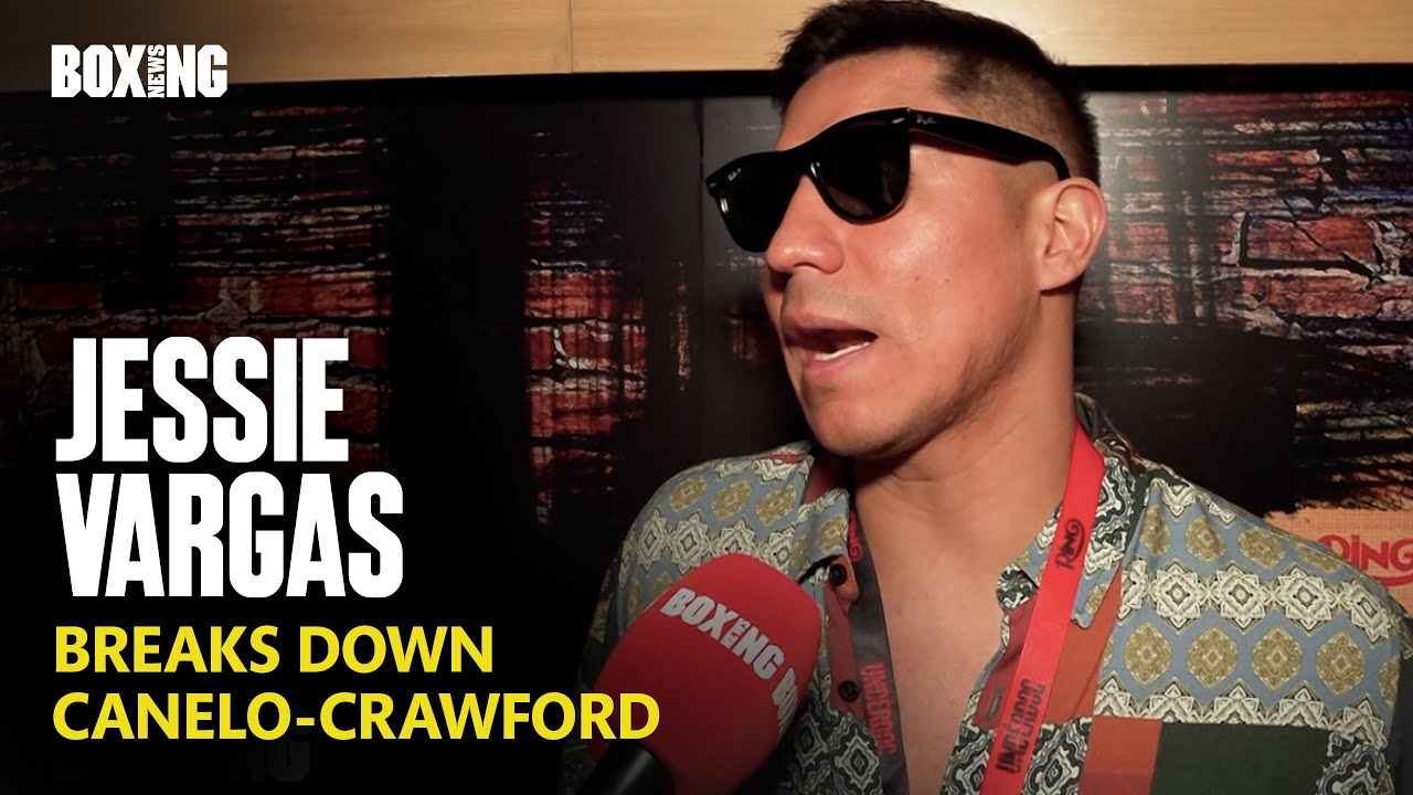 Jessie Vargas Breaks Down Canelo-Crawford