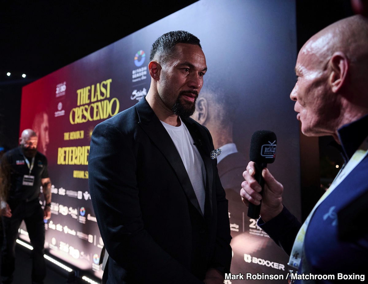 Image: Joseph Parker and Fabio Wardley Edge Closer to an O2 Arena Clash on October 25
