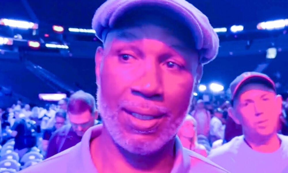Lennox Lewis REACTS to Canelo vs Crawford Face Off & Announces TRILOGY Fight vs Rahman