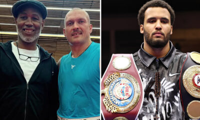 Moses Itauma stopped Dillian Whyte in the first round in Riyadh Photo Credit: Leigh Dawney/Queensberry