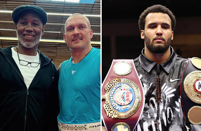 Moses Itauma stopped Dillian Whyte in the first round in Riyadh Photo Credit: Leigh Dawney/Queensberry