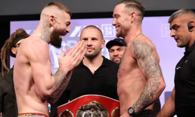 Image: Lewis Crocker 146.6 vs Paddy Donovan 145.7 - Official Weigh-in Results for DAZN on Saturday