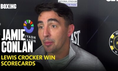 Lewis Crocker Manager Jamie Conlan Reacts To Controversial Win Over Paddy Donovan