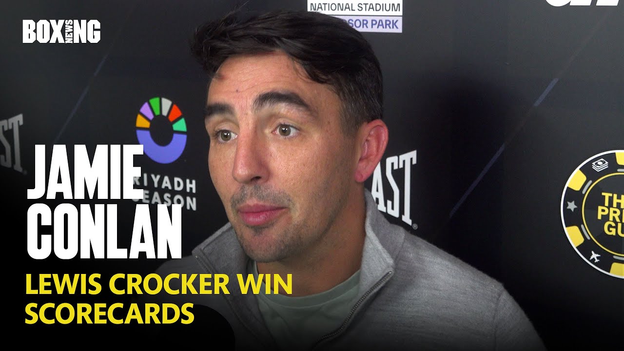 Lewis Crocker Manager Jamie Conlan Reacts To Controversial Win Over Paddy Donovan