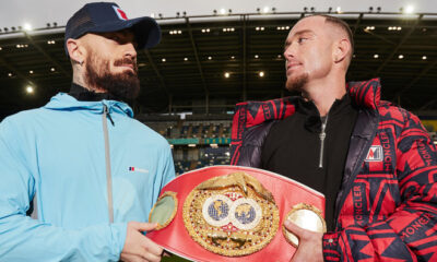 Lewis Crocker defeated Paddy Donovan by eighth round disqualification on a controversial night in Belfast Photo Credit: Mark Robinson Matchroom Boxing