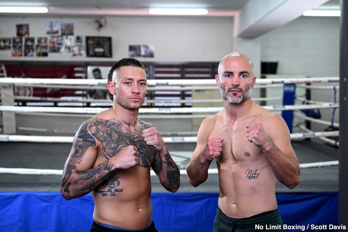 Image: Liam Paro vs. David Papot on September 18 in Brisbane, Australia