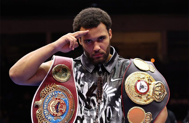 Moses Itauma stopped Dillian Whyte in the first round in Riyadh Photo Credit: Leigh Dawney/Queensberry