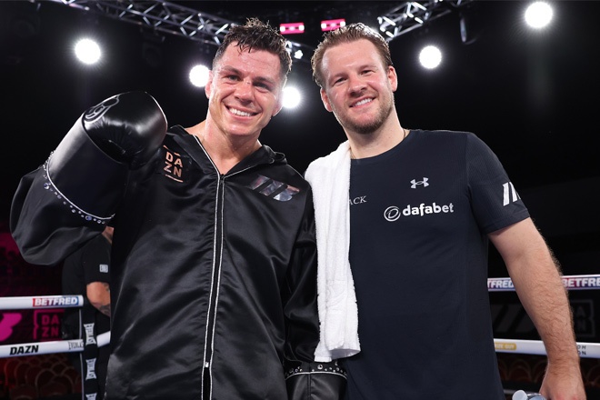 McCormack impressed infront of a Sunderland crowd credit: Mark Robinson/ Matchroom Boxing