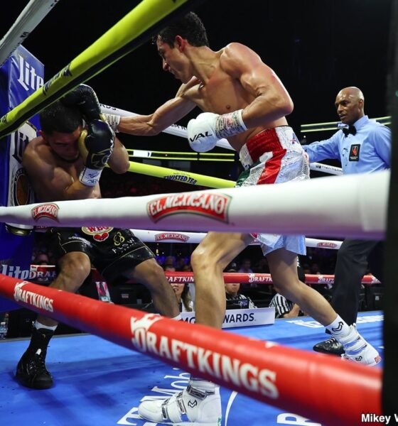 Image: Rafael ‘Divino’ Espinoza Defends WBO Featherweight Title Against Arnold Khegai on November 15 in San Luis Potosi, Mexico