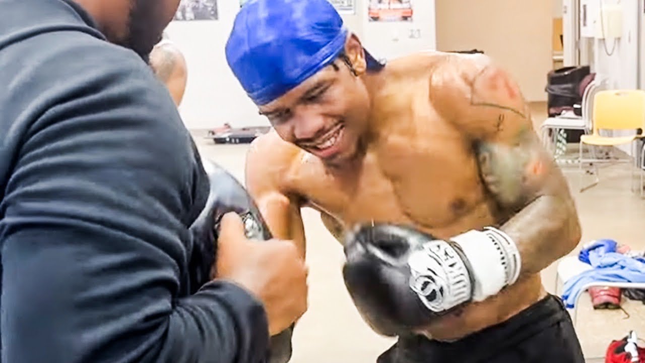 Scooter Davis “MOTHERF*CKIN THUG” WORKOUT; Going hard NONSTOP on pads
