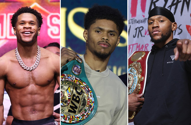 Haney challenges Norman Jr for his WBO welterweight world title Photo Credit: Riyadh Season