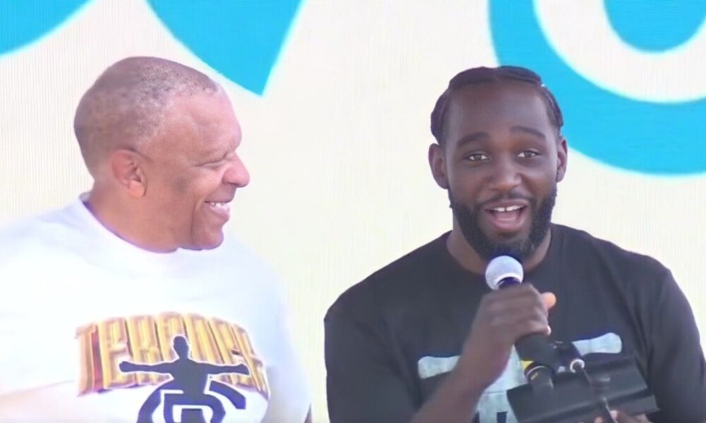 Mayor Ewing and Terence Crawford