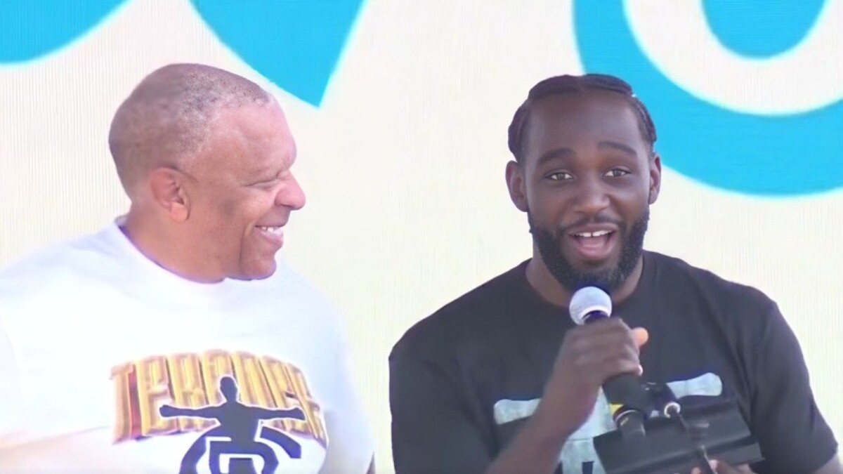 Mayor Ewing and Terence Crawford