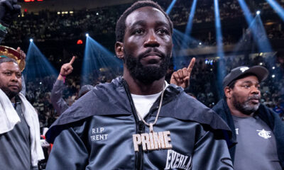 Terence Crawford beat Canelo Alvarez on points to become the undisputed super middleweight champion in Las Vegas Photo Credit: AP Photo/David Becker