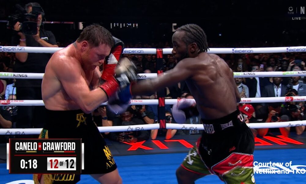 Terence Crawford GOES BEAST MODE on Canelo | FIGHT HIGHLIGHTS