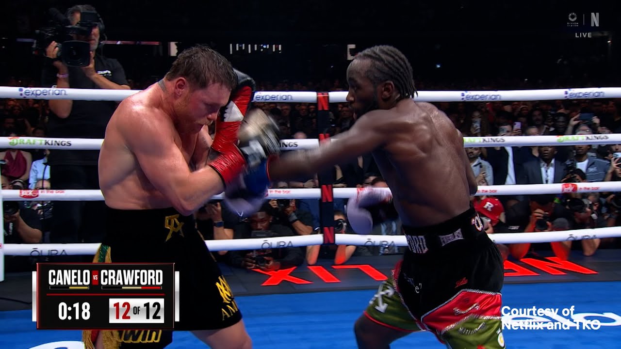 Terence Crawford GOES BEAST MODE on Canelo | FIGHT HIGHLIGHTS