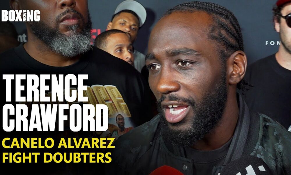 Terence Crawford Responds To Injury Rumours Ahead Of Canelo Fight