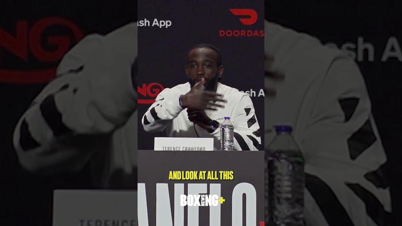Terence Crawford Sends Message To Doubters Ahead Of Canelo Alvarez Clash