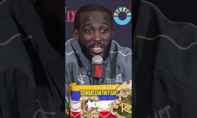 Terence Crawford Takes In Canelo Alvarez Win