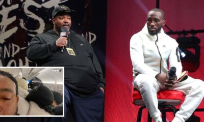 Brian McIntyre and Terence Crawford gunBrian McIntyre and Terence Crawford gun