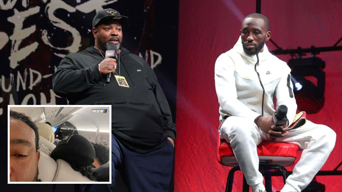 Brian McIntyre and Terence Crawford gunBrian McIntyre and Terence Crawford gun