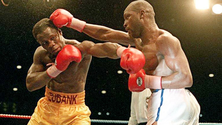 Nigel Benn vs Chris Eubank