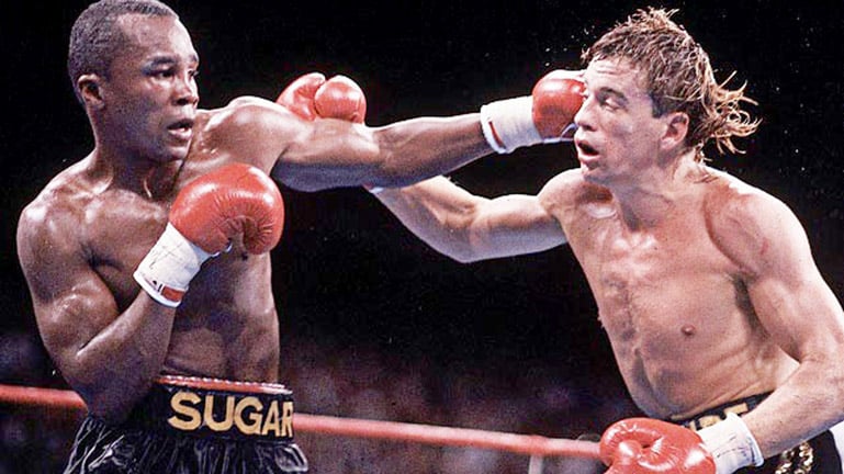 That day: Sugar Ray Leonard defeats the thrilling Donny Lalonde to win world titles in two weight divisions
