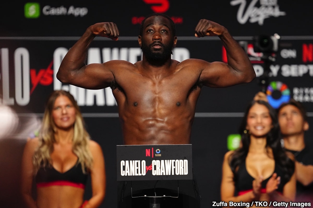 Image: Tim Bradley Reveals Terence Crawford's Secret 'Kill Shot' Uppercut to Finish Canelo Alvarez