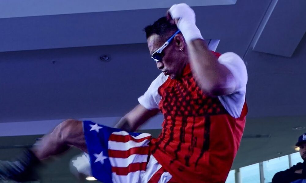 Tony Ferguson • FULL OPEN WORKOUT vs. Salt Papi | DAZN Boxing