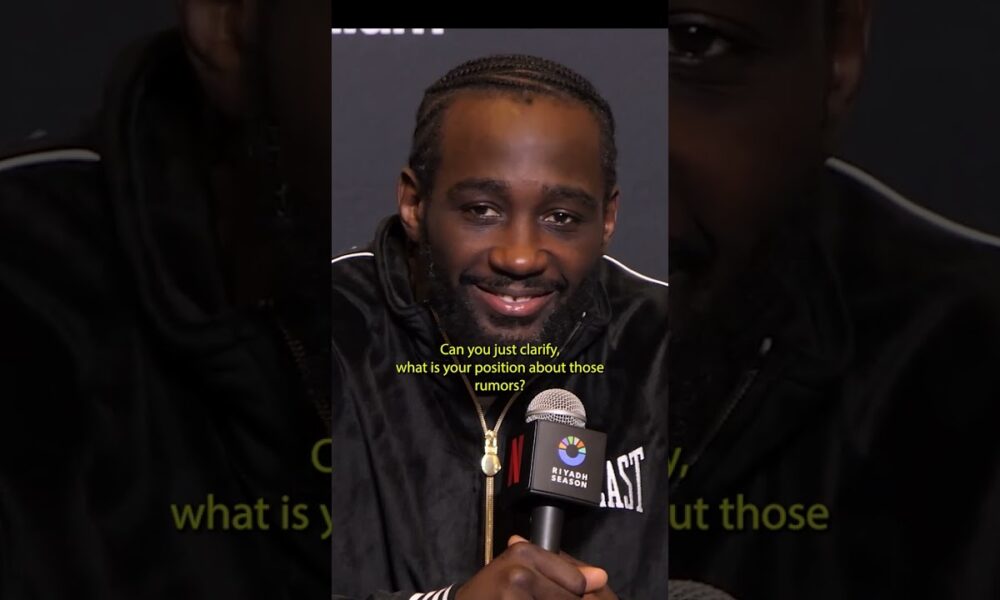 WOW! Terence Crawford ADMITS INJURY