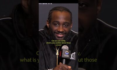 WOW! Terence Crawford ADMITS INJURY