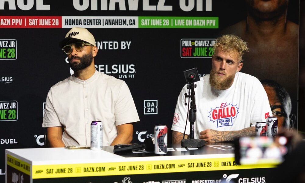 Image: Watch Live: Jake Paul vs Tank Davis NYC Press Conference Today