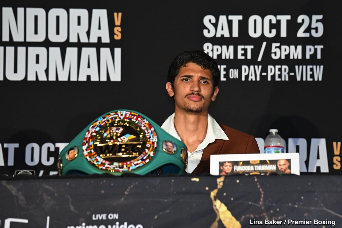 Image: "We Welcome Him": Fundora Responds to Talk of Crawford Campaigning at 160 Pounds