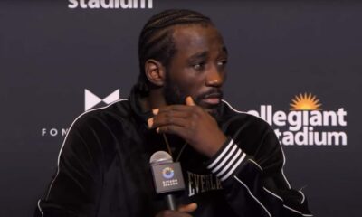 Image: A Peek Behind the Curtain: Terence Crawford's Irritability and Deflection in the Face of Criticism