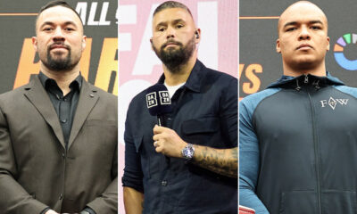 Wardley stopped Justis Huni after losing most rounds prior Credit: Leigh Dawney/Queensberry.