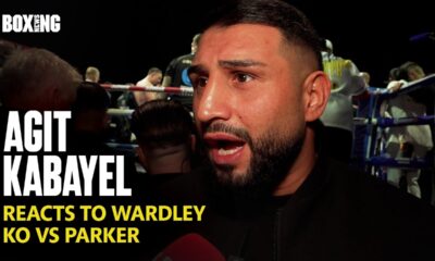 Agit Kabayel Stunned Reaction To Wardley KO Win vs Parker.