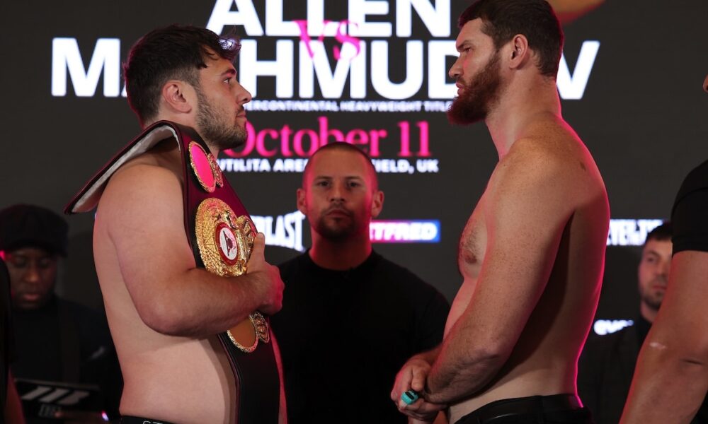 Image: The White Rhino Wilts Under Makhmudov’s Gaze—Weigh-In Drama Sets the Tone for Saturday’s Heavyweight War in Sheffield