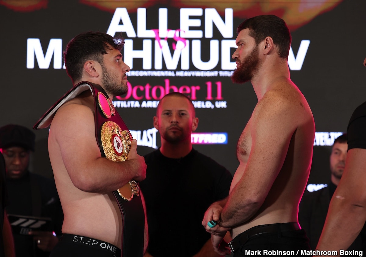 Image: The White Rhino Wilts Under Makhmudov’s Gaze—Weigh-In Drama Sets the Tone for Saturday’s Heavyweight War in Sheffield