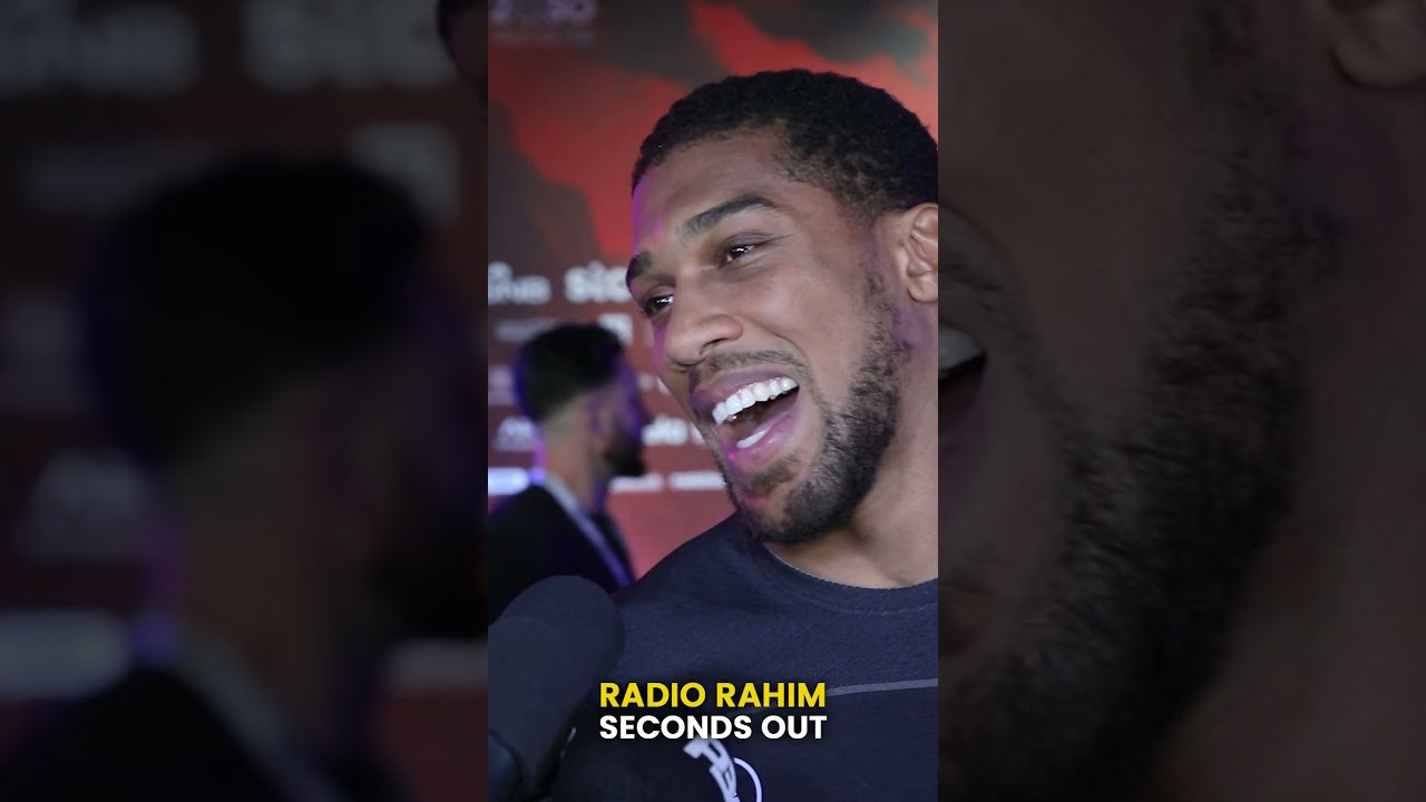 Anthony Joshua: 'I'm a DIFFERENT BEAST vs Francis Ngannou!  | #Shorts